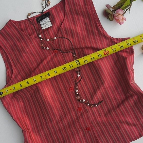 J. MICHAELS 100% Silk Vest, Waistcoat - Picture 8 of 11